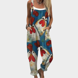 Printed Work Overalls