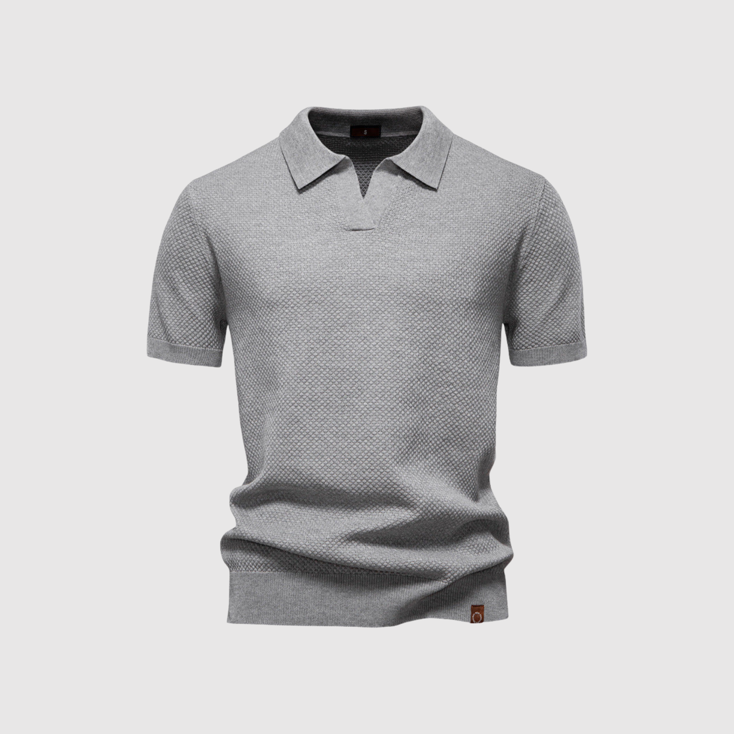 Elemér – Structured Polo Shirt for Elegant and Comfortable Style