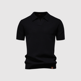 Elemér – Structured Polo Shirt for Elegant and Comfortable Style