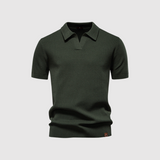 Elemér – Structured Polo Shirt for Elegant and Comfortable Style