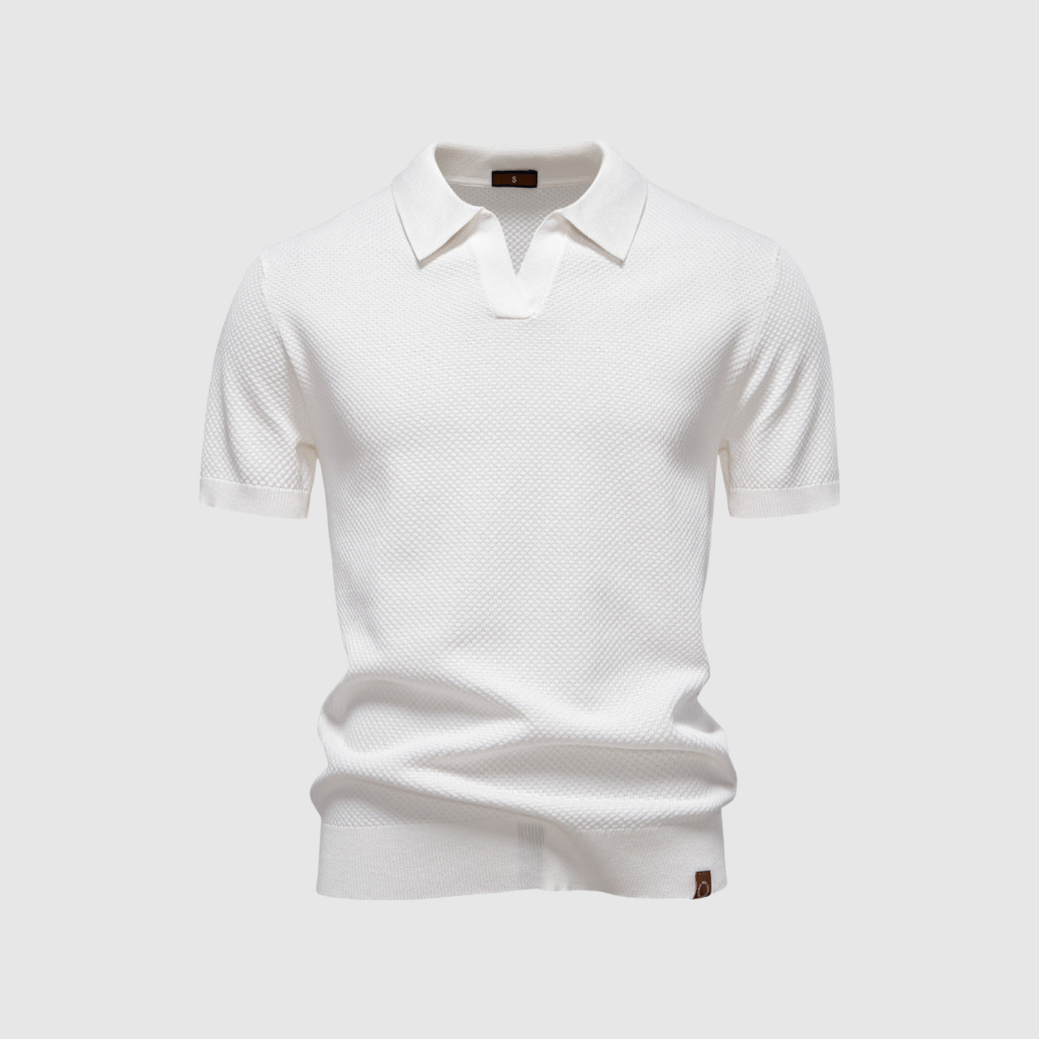 Elemér – Structured Polo Shirt for Elegant and Comfortable Style