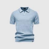 Elemér – Structured Polo Shirt for Elegant and Comfortable Style