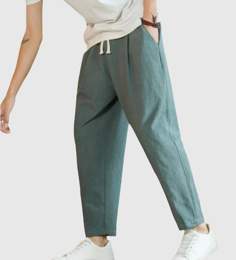 Tamás - Cotton Trousers Roma