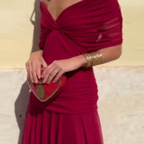 Luisa V-neck Dress