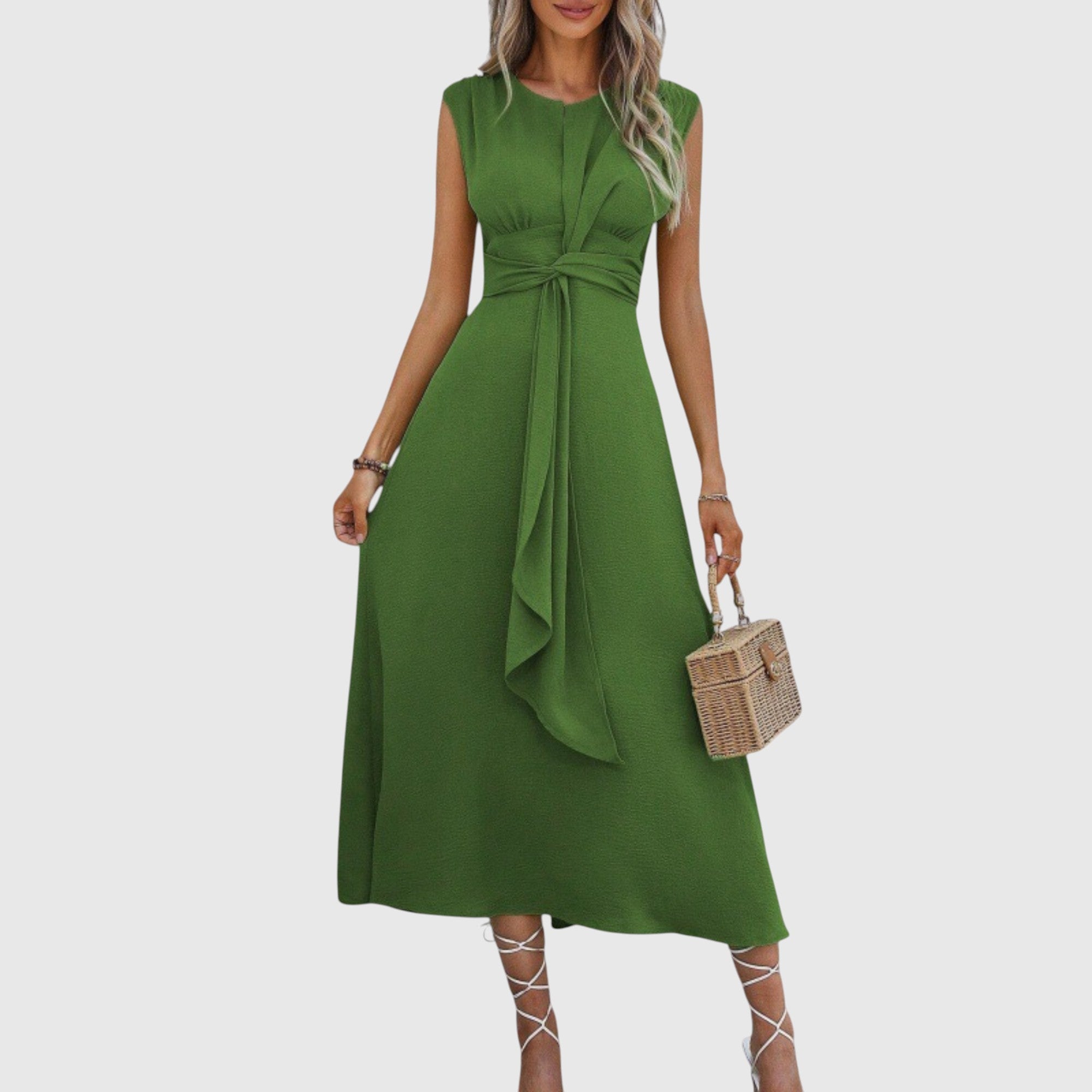 REESE – Elegant sleeveless maxi dress