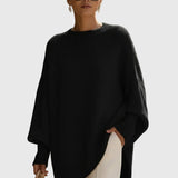 Kimia – Oversized Knitted Round Neck Jumper