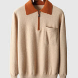 Endre - Castelle zip-up cashmere jumper