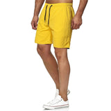 Heidi-Mode | Quick Dry Solid Color Men's Swim Trunks