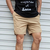 Heidi-Mode | Breathable, Solid Color Swim Trunks for Men with Drawstring
