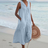 Celeste - V-neck dress