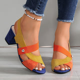 Tünde™ | Orthopedic Comfort Solid Heel Shoes