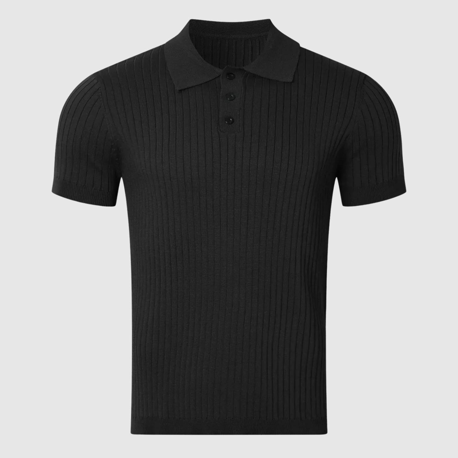 Benedek – Fish patterned t-shirt with button