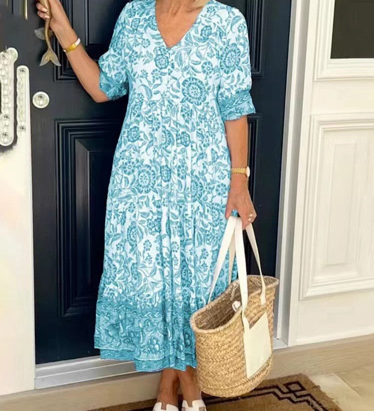 Madison – A light, flowing dress that accentuates the figure