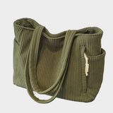 Knitted Shoulder Bag with Intricate Rope Knot and Modern Hue