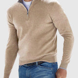 Ödön - Elegant Pullover with Zipper
