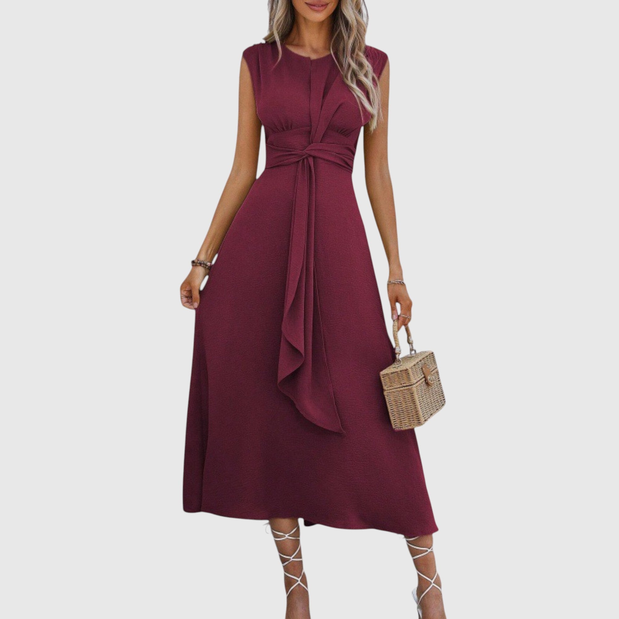 REESE – Elegant sleeveless maxi dress