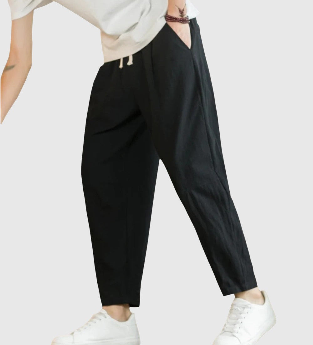 Tamás - Cotton Trousers Roma