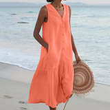 Celeste - V-neck dress