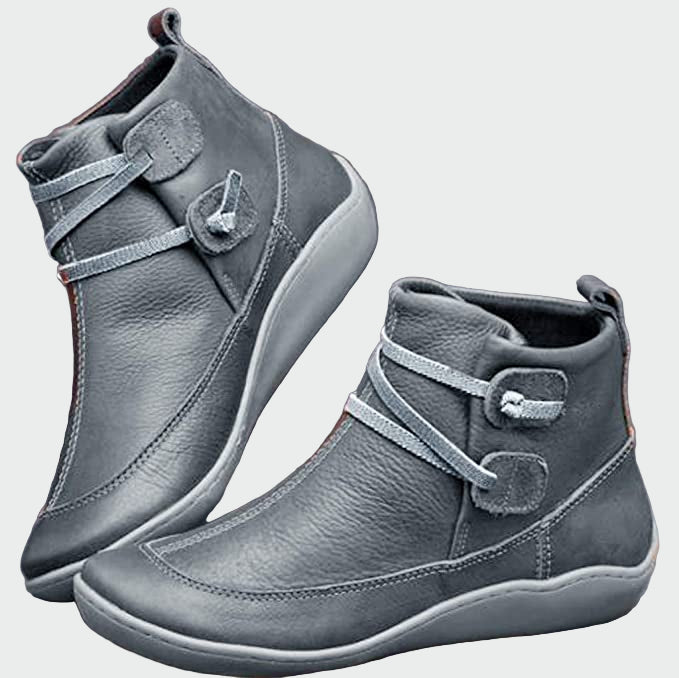 Premium orthopedic leather shoes