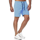 Heidi-Mode | Quick Dry Solid Color Men's Swim Trunks