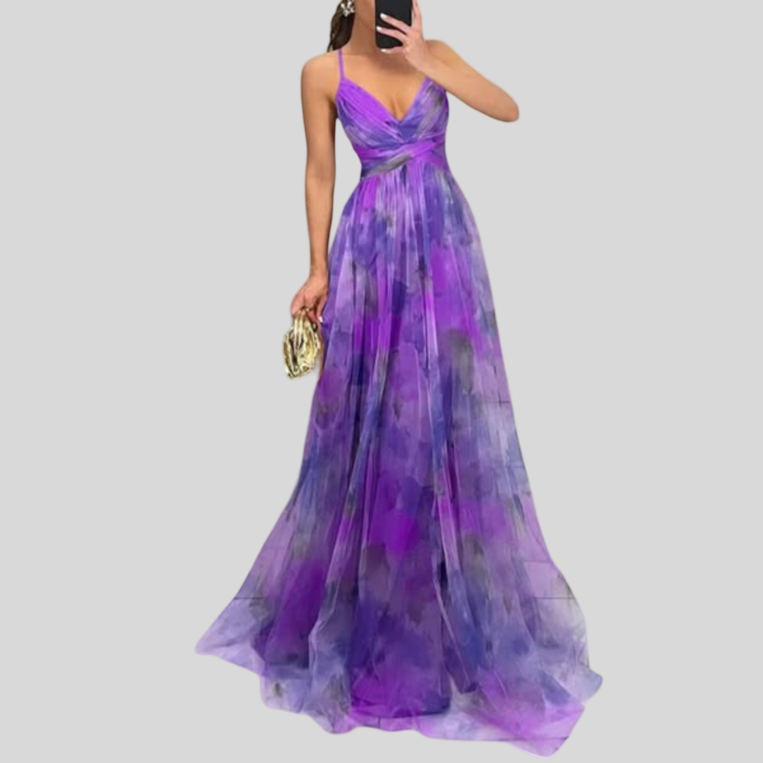 Giselle - Enchanting floral maxi dress