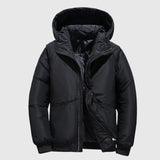 Josef - Puffer jacket with hood and durable coating