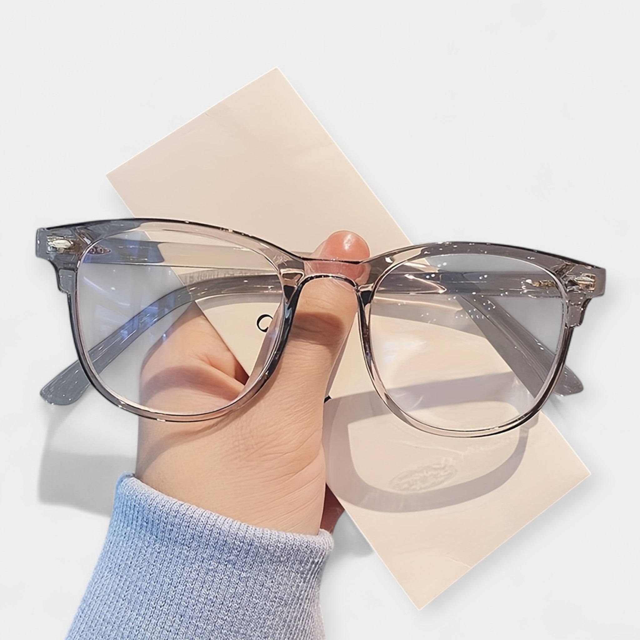 Blue light-blocking glasses