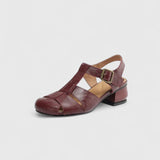 Terézia - Elegant Leather Sandals
