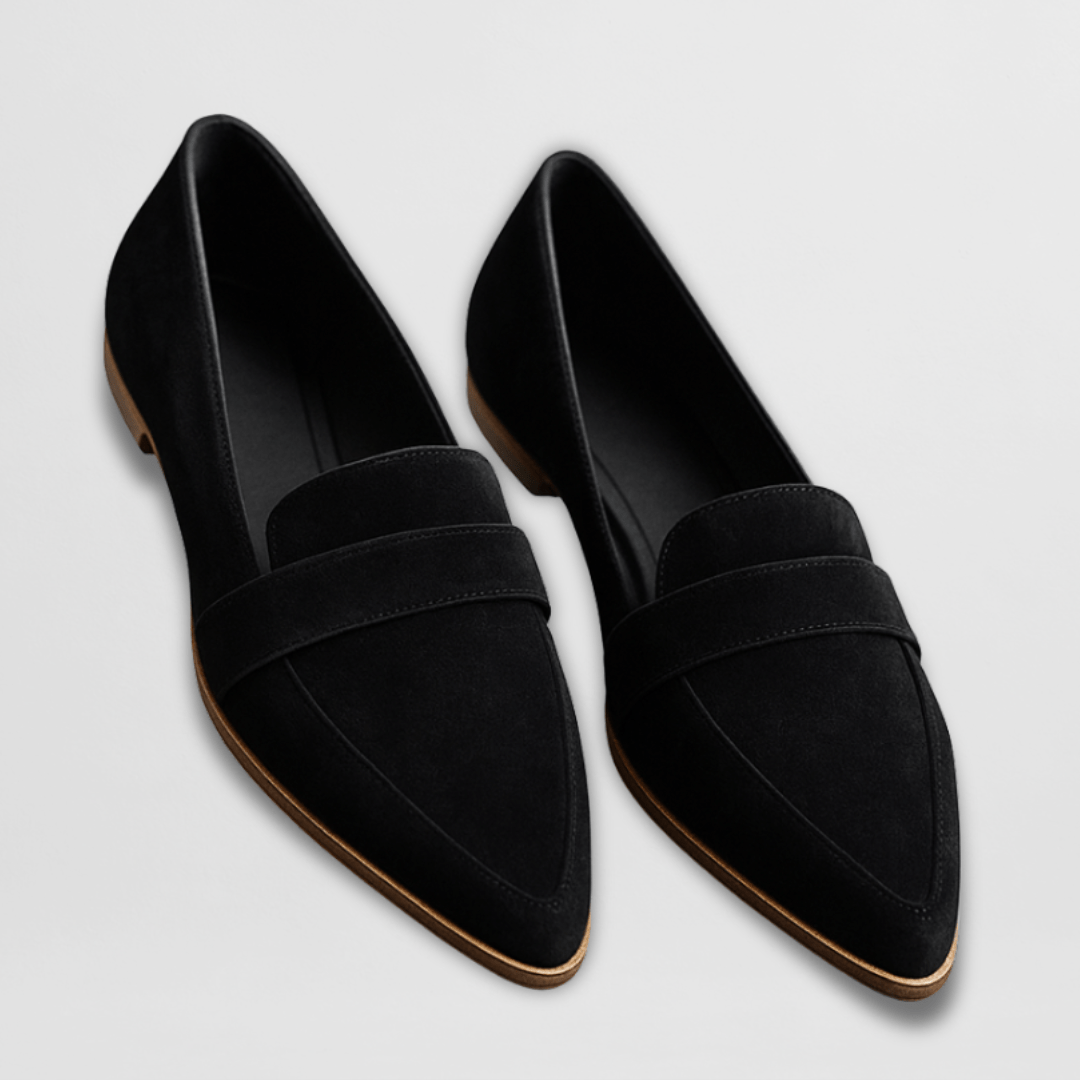 Helen | Clean Orthopedic Suede Slippers