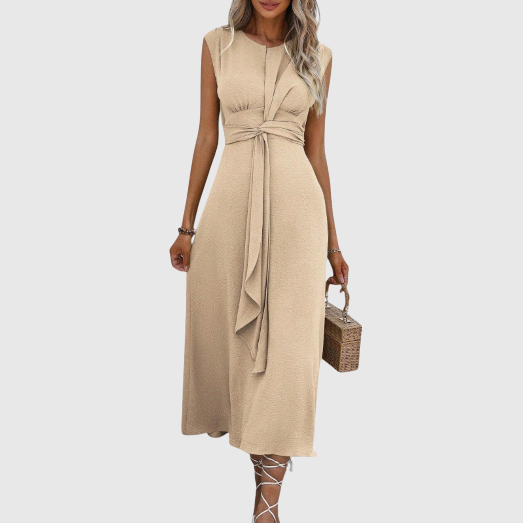 REESE – Elegant sleeveless maxi dress
