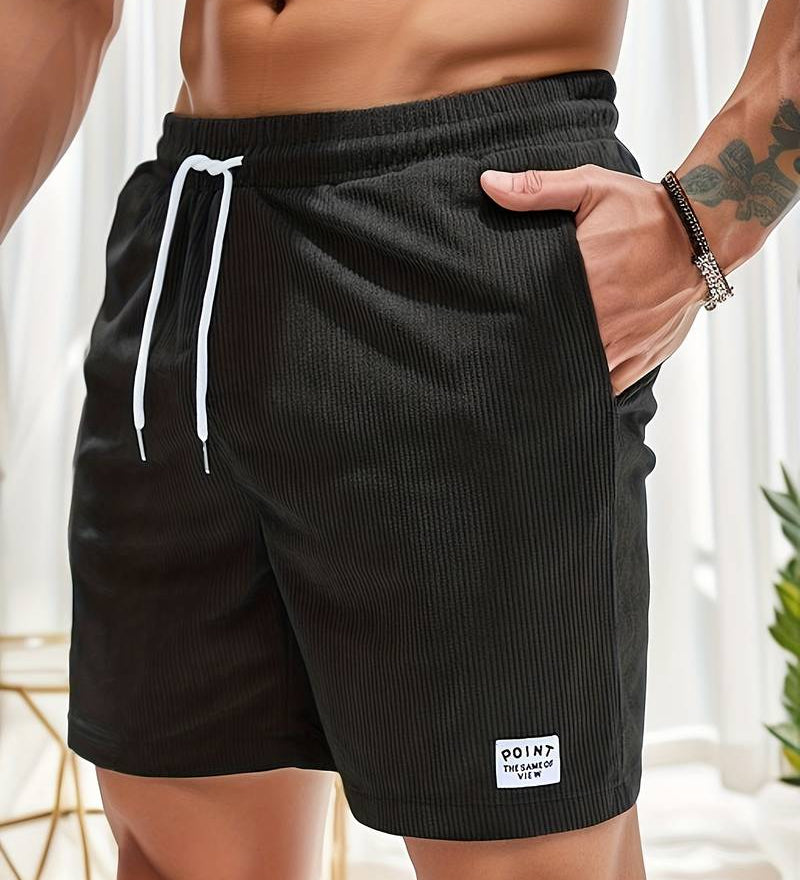 Heidi | Men's Drawstring Corduroy Shorts