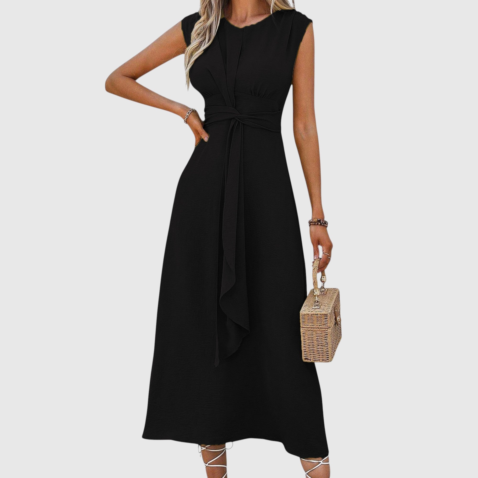 REESE – Elegant sleeveless maxi dress