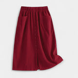 Midi skirt in vintage style