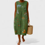 Alena - Elegant Floral Dress