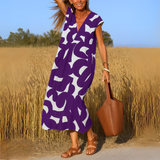 Magda - Light V-neck dress