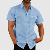 Elemér – Short-sleeved loose shirt