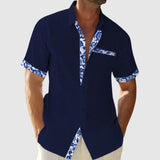 Dénes – Short-sleeved shirt with contrast details