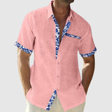 Dénes – Short-sleeved shirt with contrast details