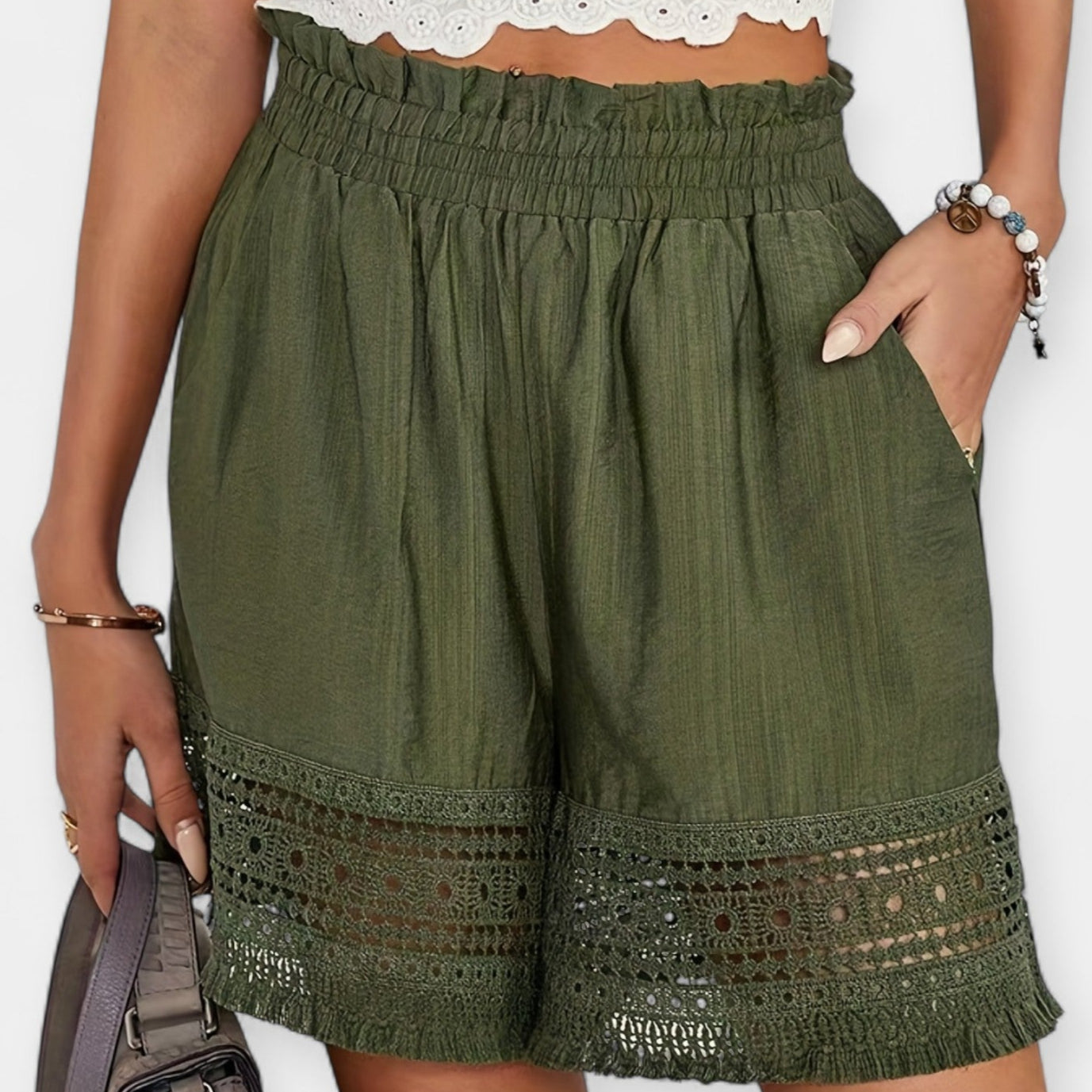 Lace shorts