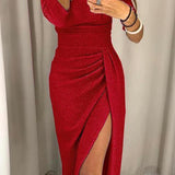 Natália - Elegant dress with bare shoulders