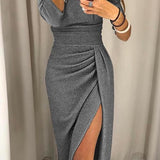 Natália - Elegant dress with bare shoulders
