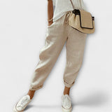 Bibi - Modern and comfortable linen trousers