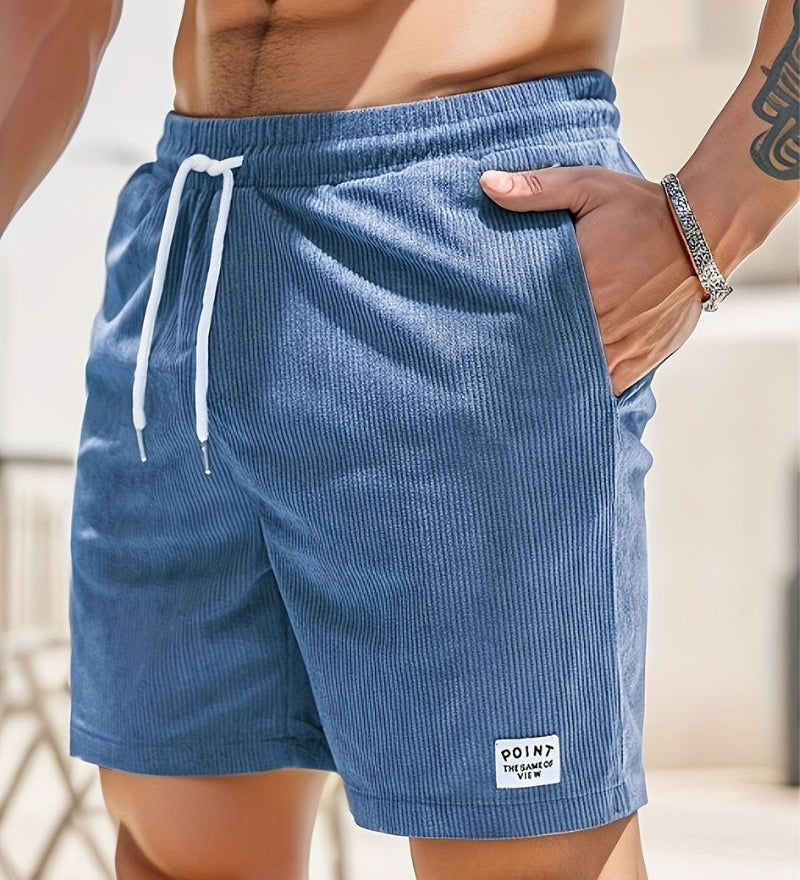 Heidi | Men's Drawstring Corduroy Shorts
