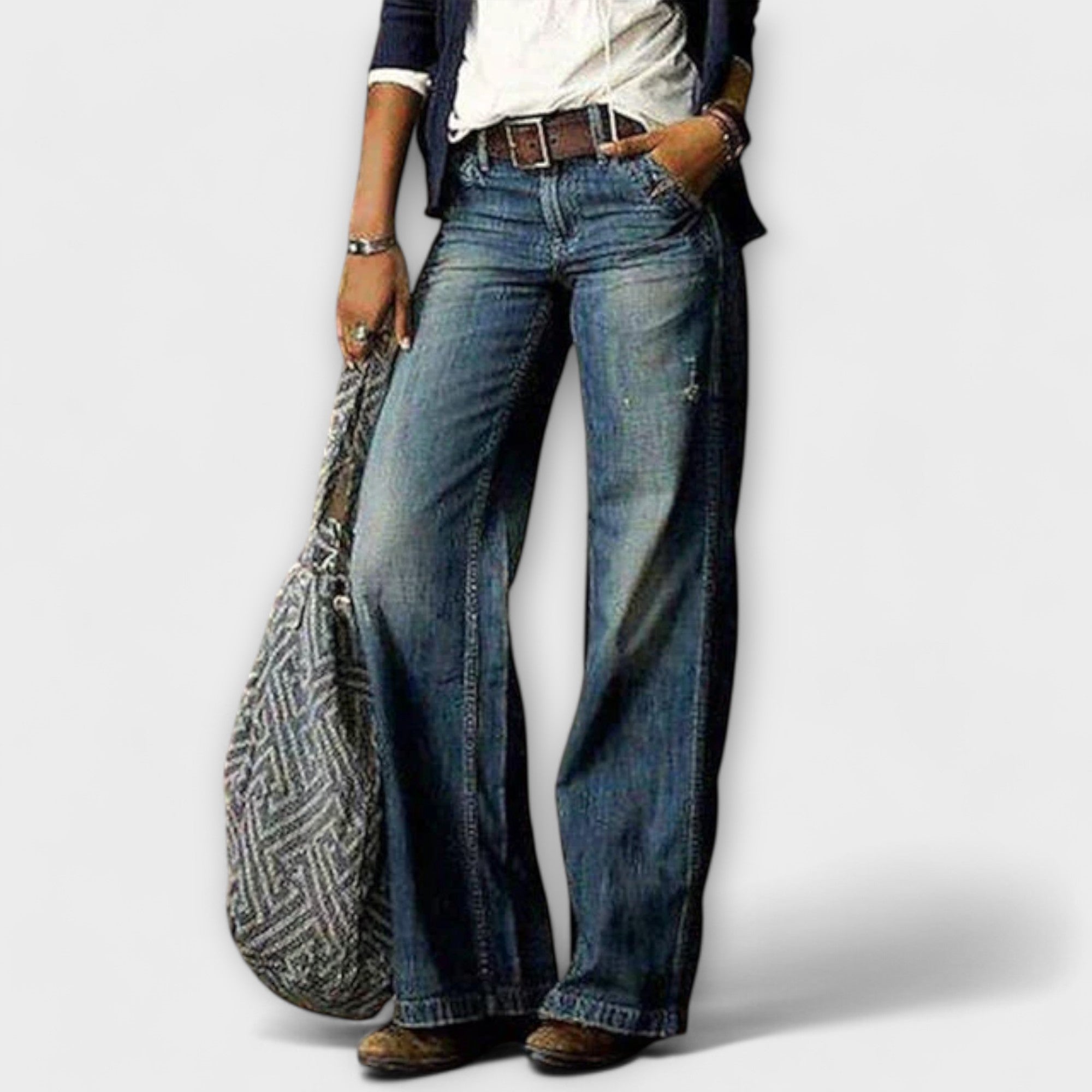 Cess – Wide-leg jeans