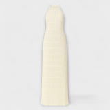 Adilin - Long dress with halterneck neckline