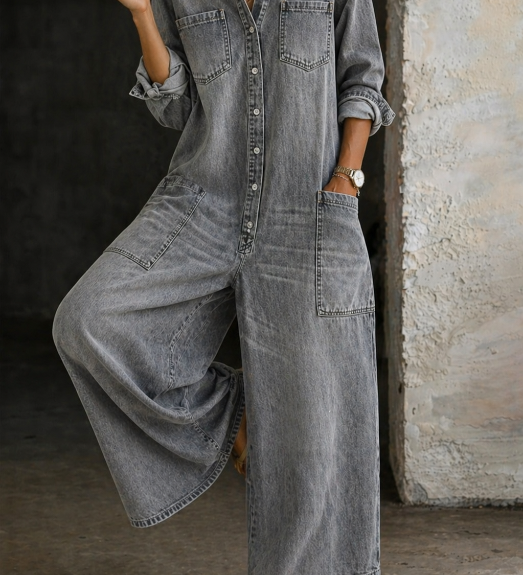 Vivienne | Comfortable denim overalls
