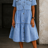 Sophia | Stylish and Comfortable Denim Dress