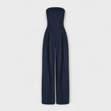 Eva - Elegant, strapless jumpsuit