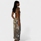Glittering Silver - Evening Gown