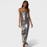 Glittering Silver - Evening Gown